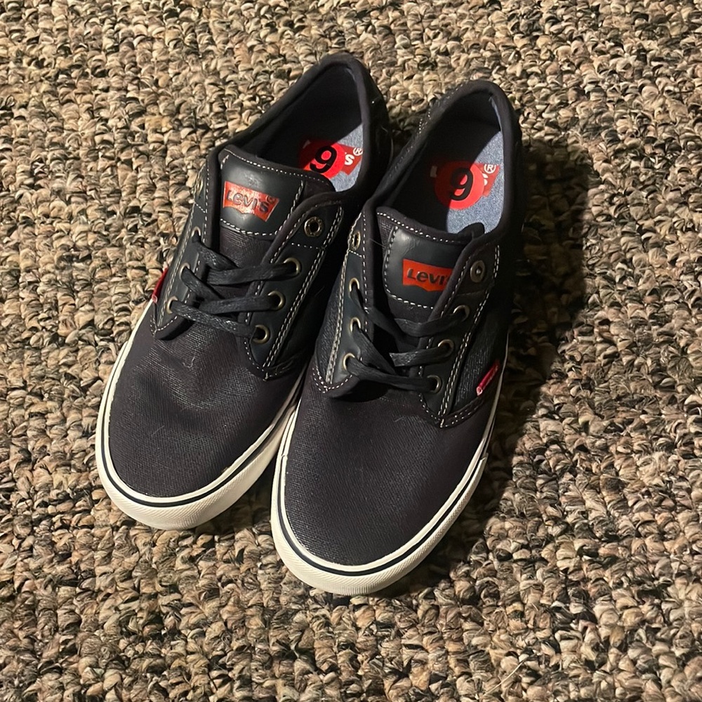 Levi Jean texture sneakers- never worn